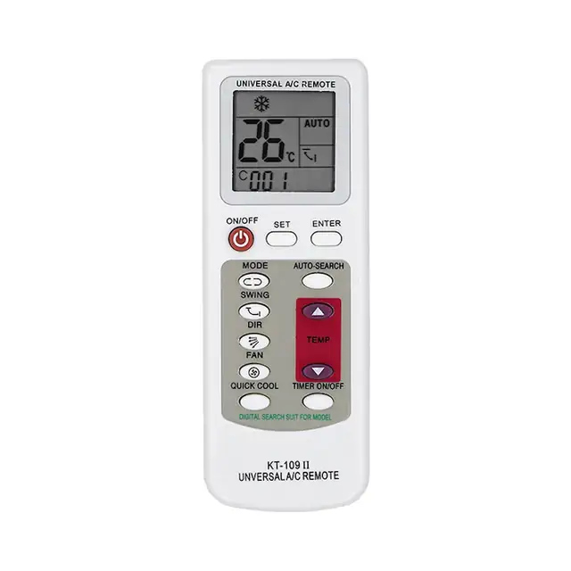 Telecomanda universala de inlocuire pentru aer conditionat, alb, 12m, 1 bucata