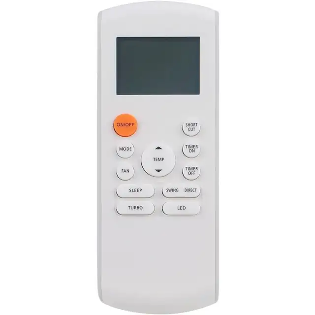 Telecomanda de inlocuire pentru aparat de aer conditionat, RG57B1-BGE, iluminare LED, material ABS