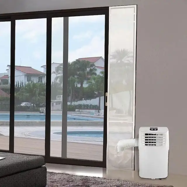 Seal pentru Usa Reglabil pentru Aer Conditionat Portabil, Dimensiuni 35x192cm - 35x232cm, Instalare Usoara