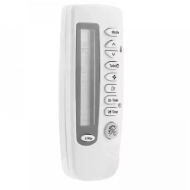 Telecomanda aer conditionat, alb, 2xAAA, 8m, OEM