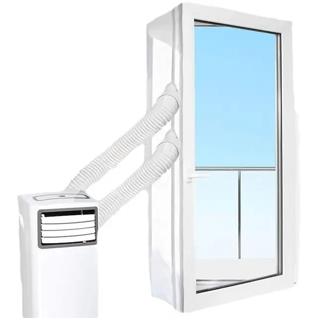 Folie etansare geam dublu, deflector aer conditionat, 4m, alb
