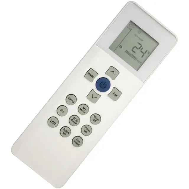 Telecomanda inlocuire aer conditionat / Remote control RG67N BGEF, compatibil Carrier RG67N/RG67V BGEF, functii multiple, operare fara imperechere, carcasa ABS, Alb, 1 buc