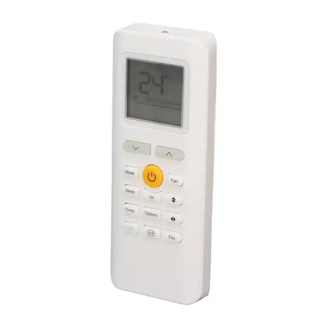 Telecomanda aer conditionat RG70A BGEF, compatibil Midea RG70E/RG70C/RG709C1, carcasa ABS, butoane sensibile, fara baterii AAA, alb, 1 buc