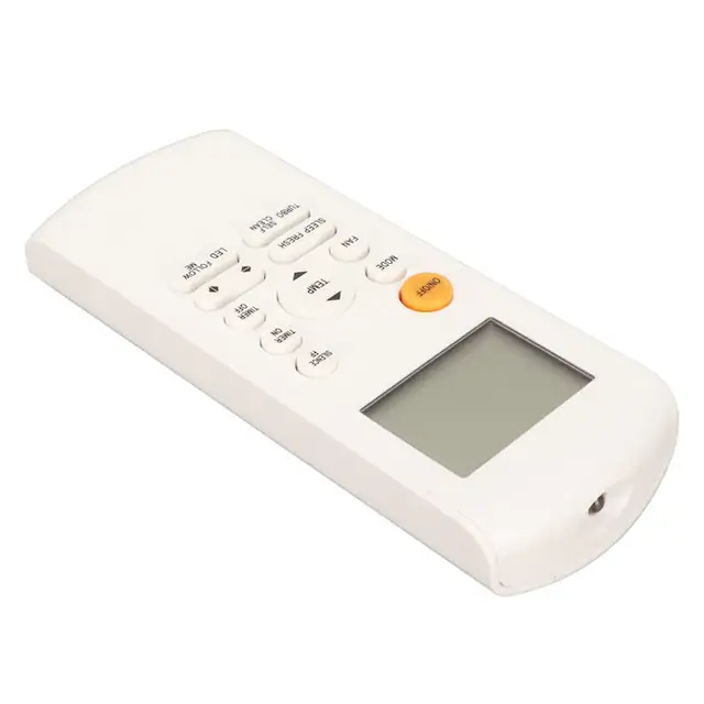 Telecomanda universala inlocuire aer conditionat R57/RG57 Midea Maxicool, compatibila R57B1 RG52A2 RG57A1, pe baterii, ABS, Alb, 1 buc