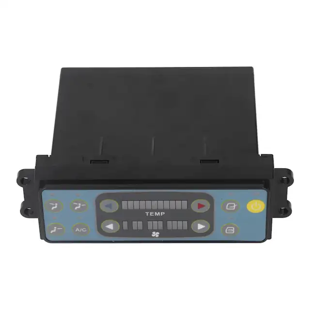 Panou control aer conditionat excavator, OEM, B241800000116, negru, universal SANY 60 65 75