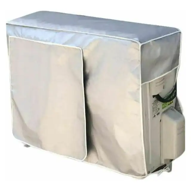 Husa aparat aer conditionat exterior impermeabila argintiu 92x35x69cm