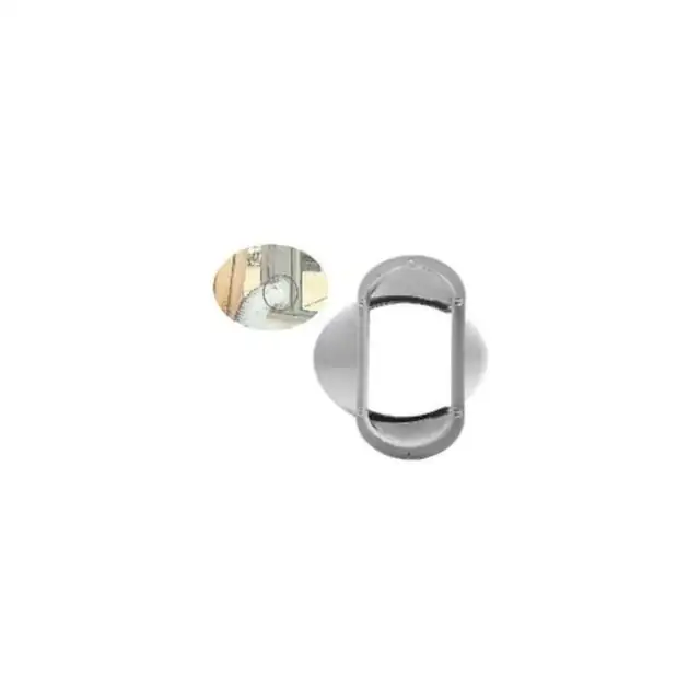 Adaptor furtun evacuare aer conditionat universal, plastic reutilizabil, 15cm