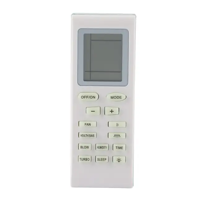 Telecomanda universala aer conditionat, ergonomic, ceas si timer, negru