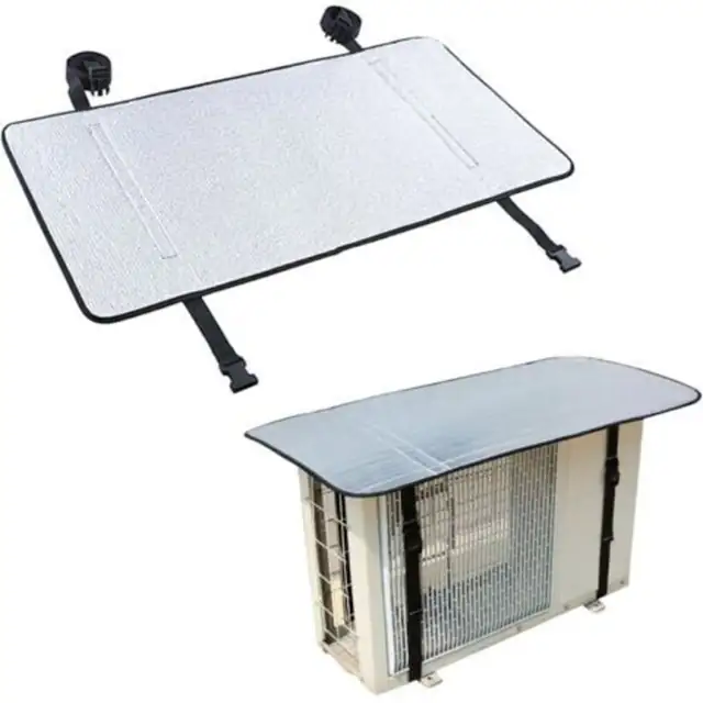 Capac aluminiu pentru aparat aer conditionat exterior 80x40cm izolatie termica anti-praf