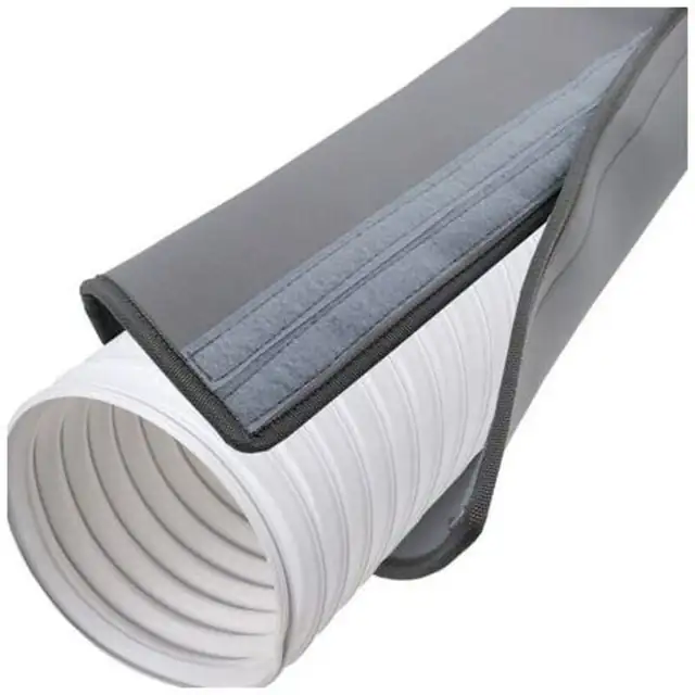 Husa izolatie furtun aer conditionat portabil 150x50cm alb