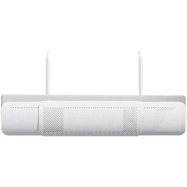 Deflector de aer conditionat pentru aparate de aer conditionat montate pe perete, deflector retractabil anti-directionare, ghidaj de retinere, control al fluxului de aer