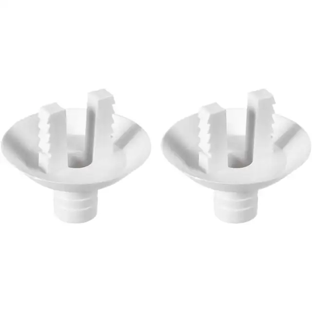 Conector furtun drenaj aer conditionat, 28mm, set 2 buc, plastic