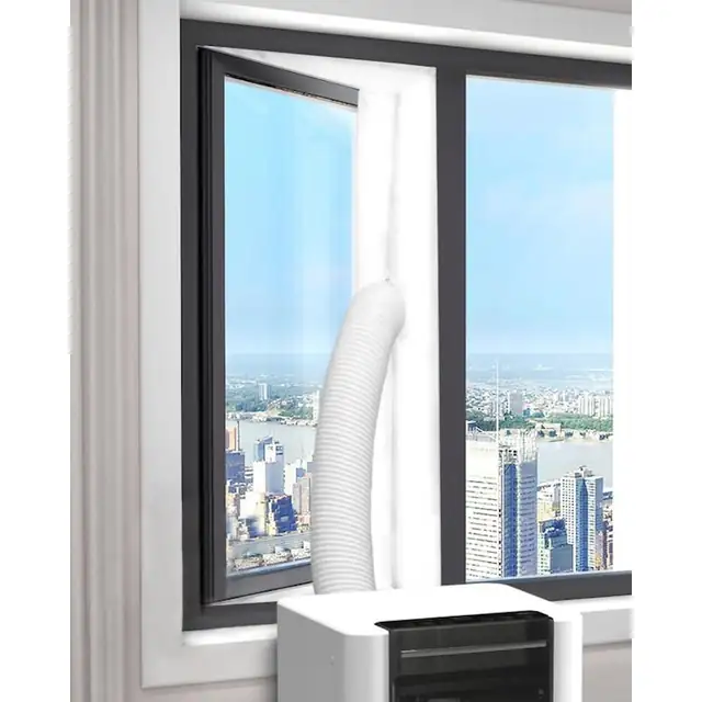 Kit etansare fereastra aparat aer conditionat portabil, gri, 400cm