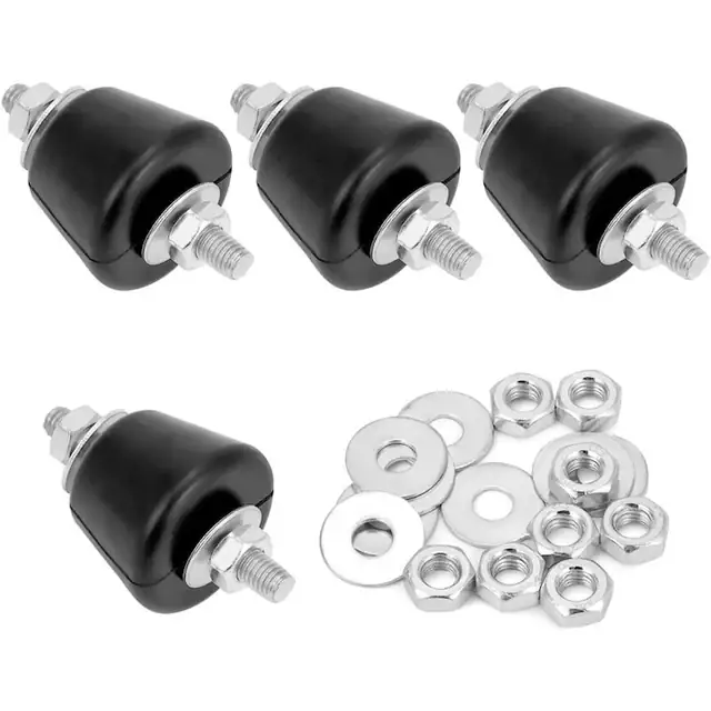 Kit amortizor vibratii aparat aer conditionat, OEM, alb