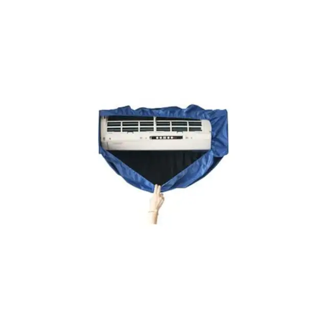 Husa curatare aparat aer conditionat montat pe perete, albastru, 2.5m furtun, 270x100cm