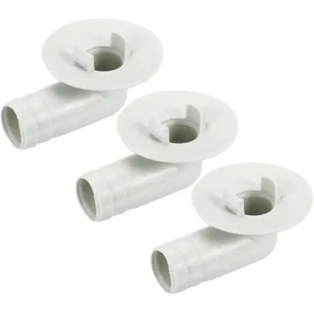 Conector drenaj aer conditionat cot 17mm bej 51x38x15mm set 3 bucati