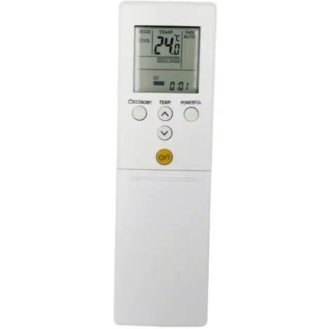 Telecomanda universala aparat aer conditionat, dual display, rezistenta, neagra