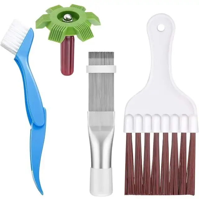 Set 4 perii curatare aer conditionat multicolor