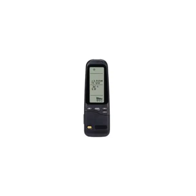 Telecomanda pentru aparat de aer conditionat, universala, compacta, neagra, 13x4x2cm