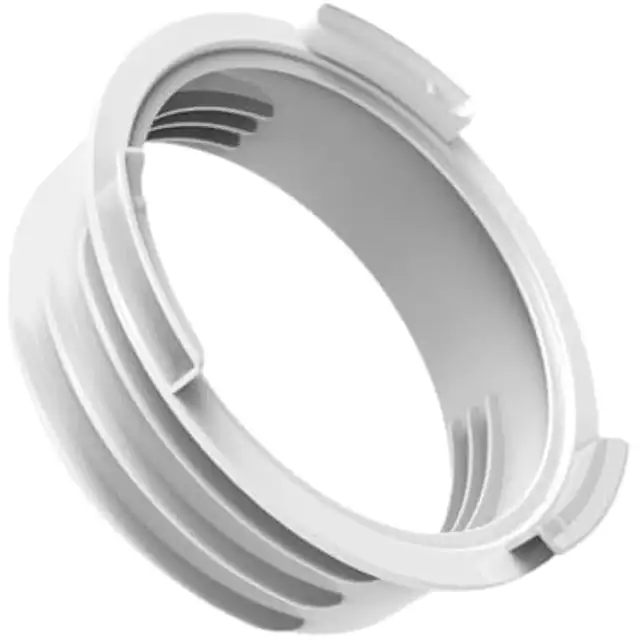 Conector furtun evacuare aparat aer conditionat portabil, PVC, alb, 15.5cm, 130mm/150mm