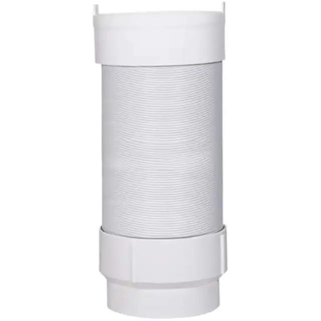 Furtun evacuare aparat aer conditionat portabil 5 inch extensibil 44 inch alb PVC rezistent caldura