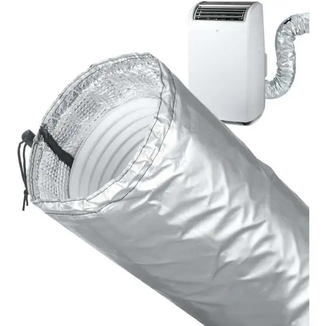 Accesorii izolare pentru aparat aer conditionat portabil, reglabil, compact, usor, alb