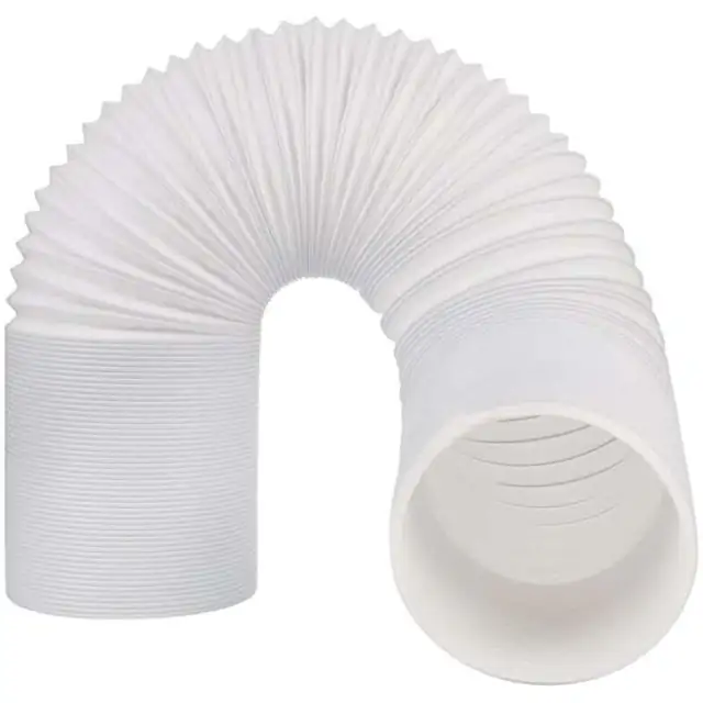 Furtun evacuare aer conditionat portabil 150mm 2m alb flexibil