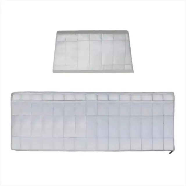 Set protectii tub aer conditionat portabil, 13x15cm, elastic, cu fermoar