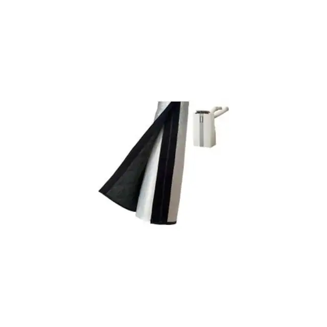 Husa protectie tub evacuare aer conditionat, universala, aluminiu, bumbac, Oxford, 12.7x15.2cm