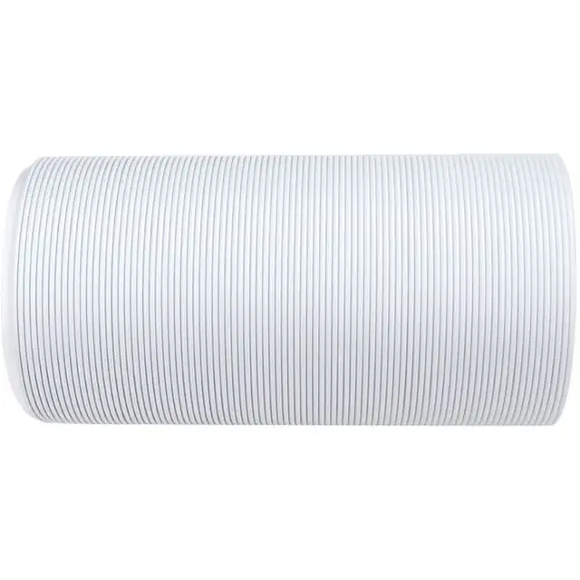 Furtun evacuare aer conditionat flexibil 13cm 43cm alb