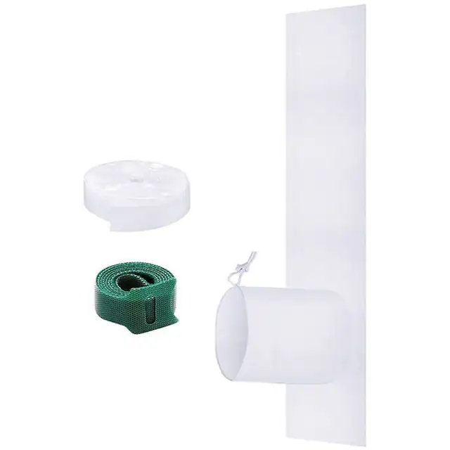 Set etansare fereastra aparat aer conditionat, 92x25x0.2cm, alb, tarpaulin