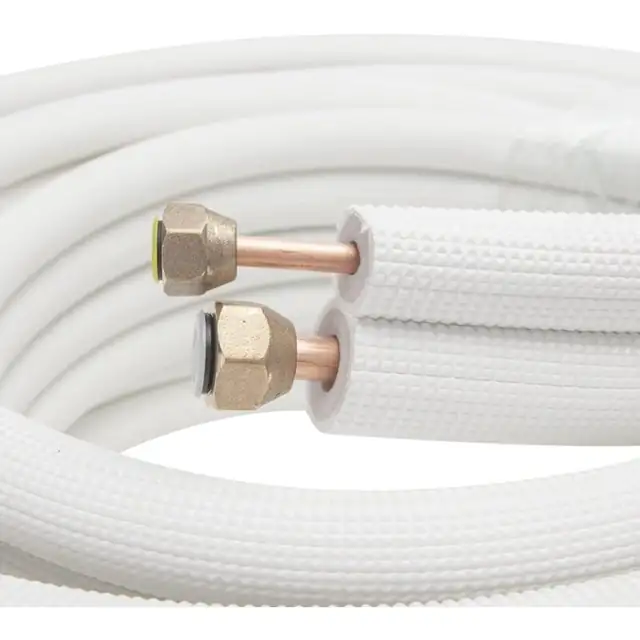 Furtun cupru aer conditionat 7m izolatie termica 9mm diametru 0.6x1.9cm