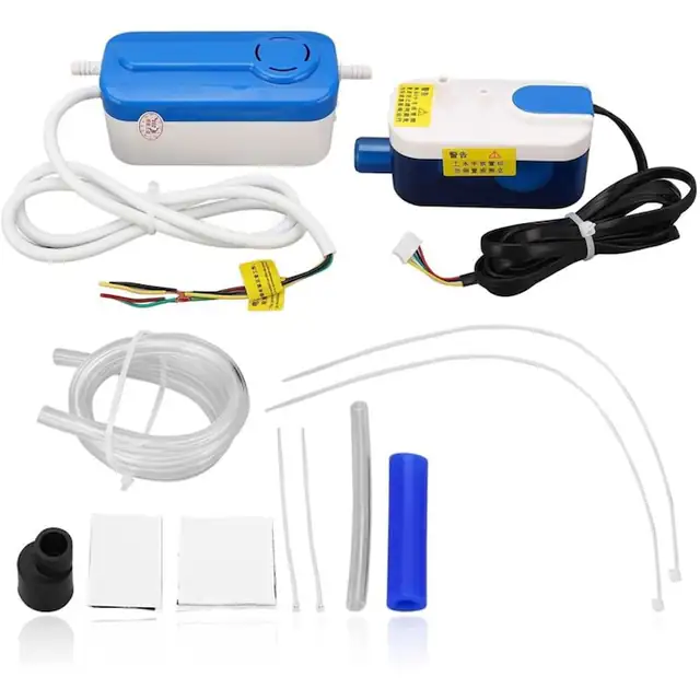 Pompe condensat set 2 buc, 40l/h, 60ml, alb, 110-240V