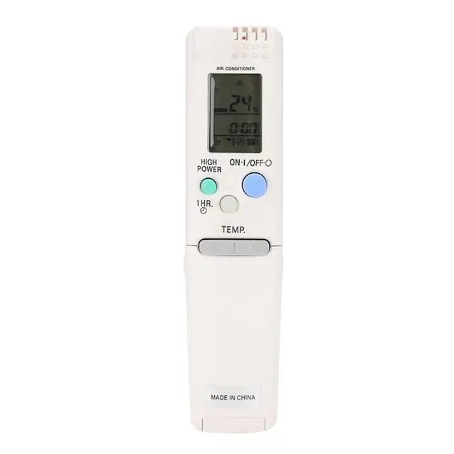 Telecomanda aer conditionat, inlocuitor, alb, 10m, 92g, 2xAAA