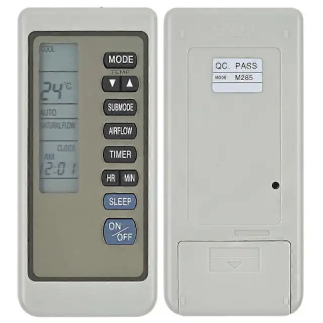 Telecomanda aparat aer conditionat RKN502A, ABS, negru, 28x13.5x5cm