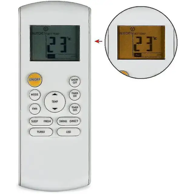Telecomanda aer conditionat 433 MHz, compatibil Beko Midea, infrarosu