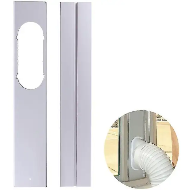 Set garnitura reglabila fereastra pentru aer conditionat portabil, PVC, 130x10cm
