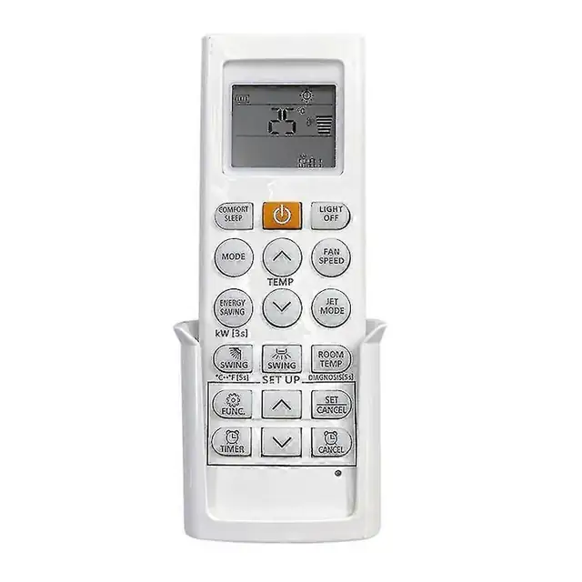 Telecomanda aparat aer conditionat, negru, 14x3x4.8cm