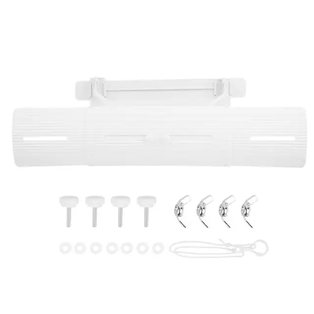 Deflector aer conditionat universal, design subtire, reglabil, ABS, 30x10cm