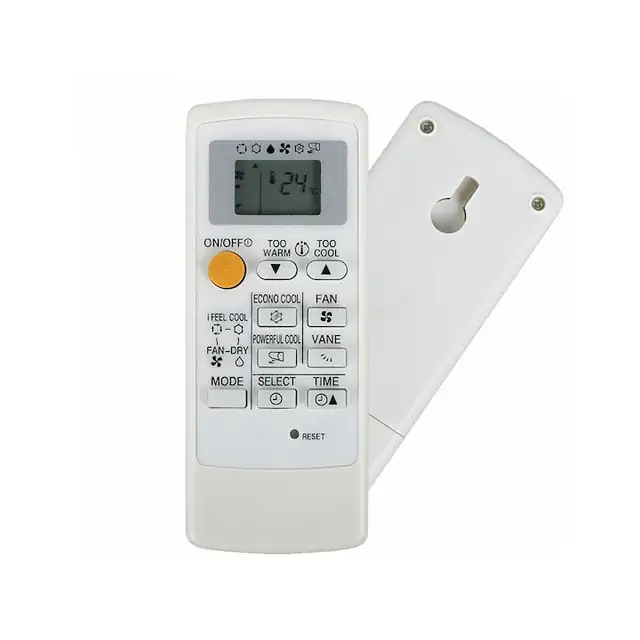 Telecomanda universala aparat aer conditionat, inlocuitor original, iluminare verde, memorie, dimensiuni standard
