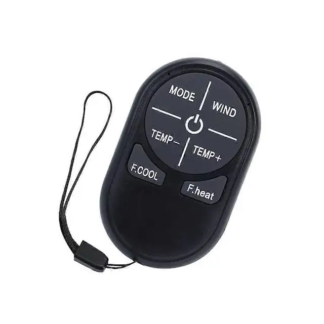 Telecomanda universala aer conditionat, negru, compacta, 8-10m transmisie