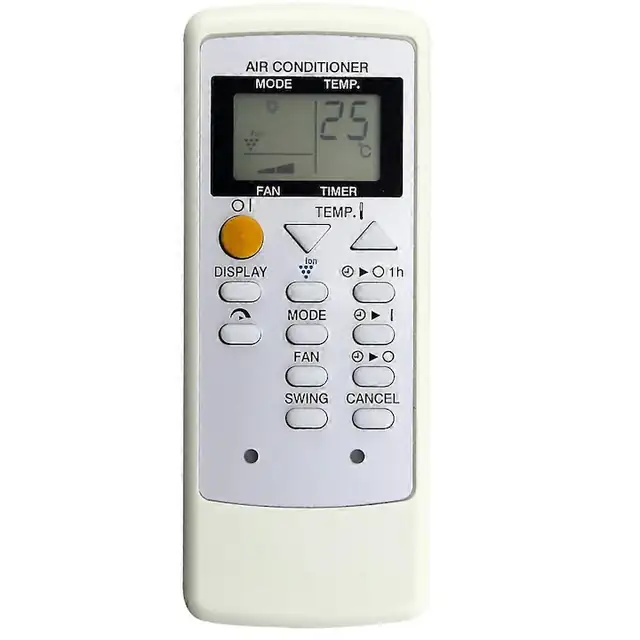 Telecomanda universala aer conditionat, ABS, multicolor, 15x5x2cm