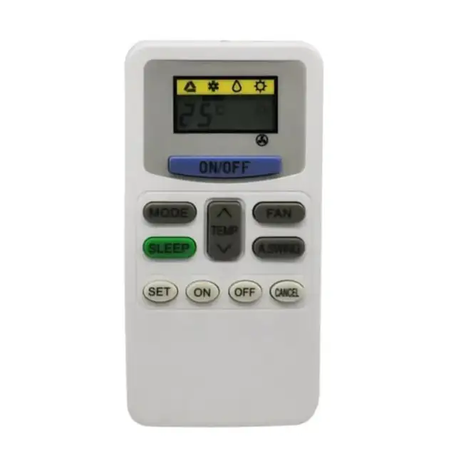 Telecomanda de inlocuire pentru aparat de aer conditionat, alb