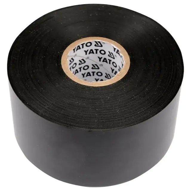 Banda matisat NEAGRA, adeziva, 50mm x 25m lungime