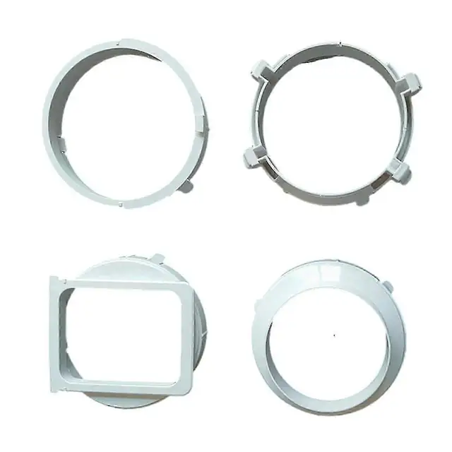 Conector evacuare aer conditionat portabil 15cm set 5 tipuri, alb