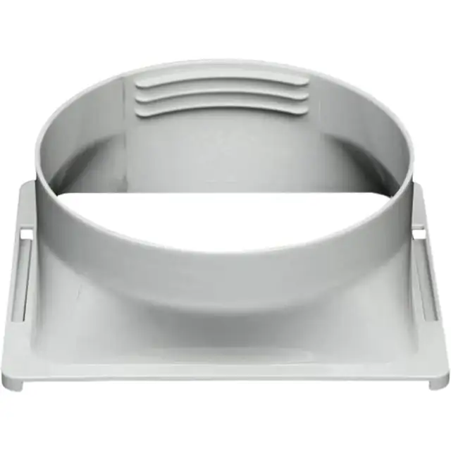 Adaptor furtun evacuare aer conditionat portabil, ABS, 17.8x14.8x6.8cm, alb