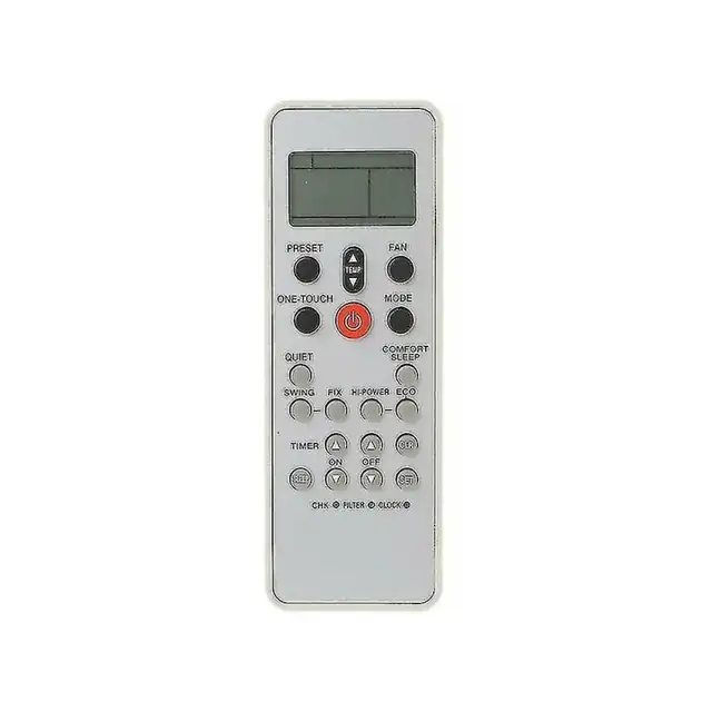 Telecomanda de schimb pentru aparat de aer conditionat, compatibila cu modele WC-L03SE si KTDZ003WH-L03SE, alb, universala
