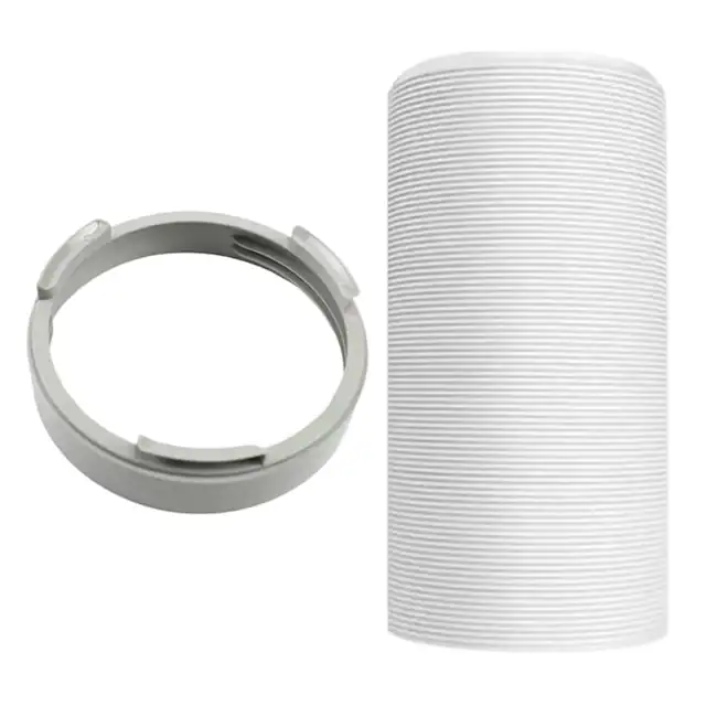Adaptor furtun evacuare universal pentru aparat aer conditionat, extensibil 38x200cm, alb