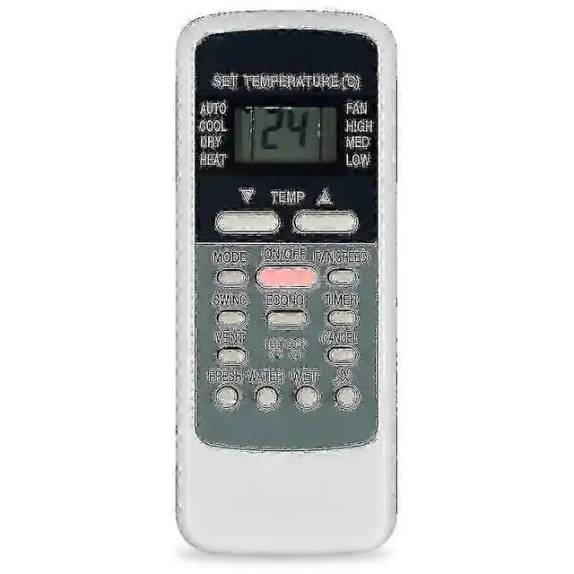 Telecomanda aparat aer conditionat R51 universal, ABS, alb, 28x13.5x0.5cm
