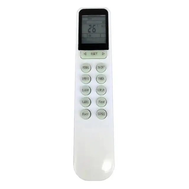 Telecomanda aer conditionat, 14x4cm, alb